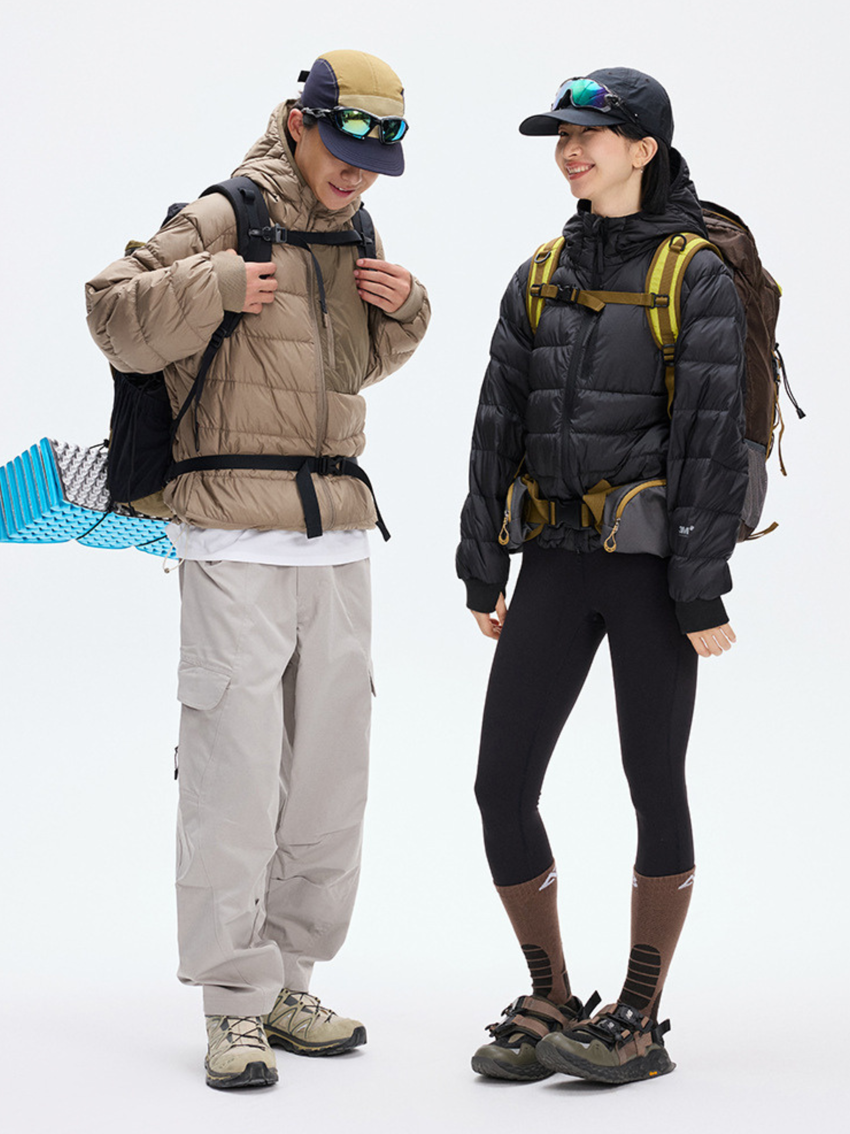 BluffField - Unisex 3M Waterproof Down Jackets